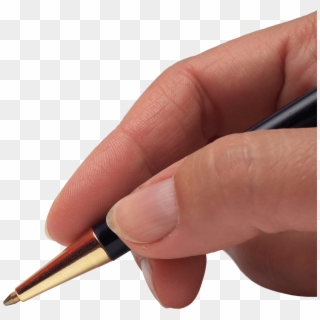 Download - Hand With Pen Png Clipart