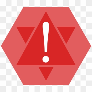 Unhappy Lexigram Heat 001 Hud Warning - Red Hud Png Clipart