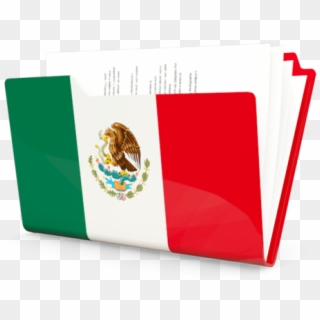 Illustration Of Flag Of Mexico - Mexico Flag Clipart