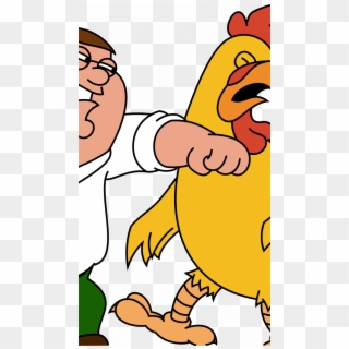 Peter Griffin Wallpapers - Peter Griffin Vs Giant Chicken Drawing Clipart