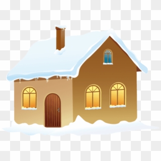 Structure Snow Loads - Snow House Clip Art - Png Download