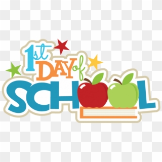 Back To School Clipart First Day School - 1st Day Of School 2018 - Png Download