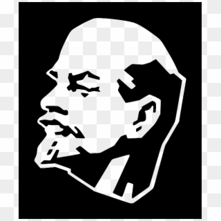 Lenin, Vladimir, Head, Profile, Face, Man, Leader, - Lenin Silhouette Clipart