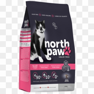 North Paw Cat All Life Package - Cat Food Company Clipart