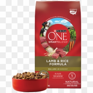 Purina One Lamb And Rice Dry Dog Food - Purina One Dog Food Clipart