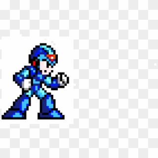 Megaman X - Mega Man X Pixel Clipart