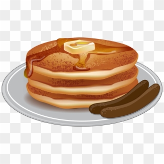 Bandcake Bunny Breakfast March - Pancake And Sausage Breakfast Clipart - Png Download
