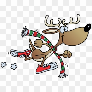 Lake Jovita 5k Reindeer Run - Jingle Bell Run Clipart
