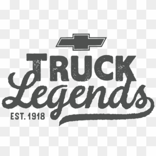 100 Years Of Dependability - Chevy Truck Legends Logo Clipart