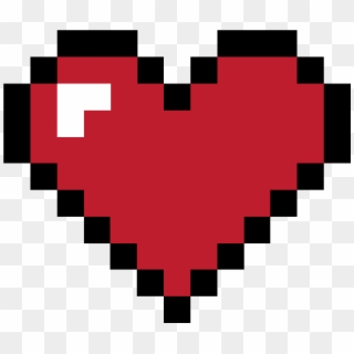 Pixel Heart Png Clipart - 20 X 20 Pixel Transparent Png