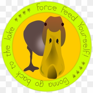 This Free Icons Png Design Of Force Feed Yourself Patch - Clip Art Transparent Png