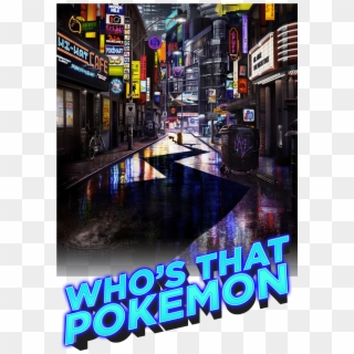Headline Whos That Pokemon - Pokemon Detective Pikachu Affiche Clipart