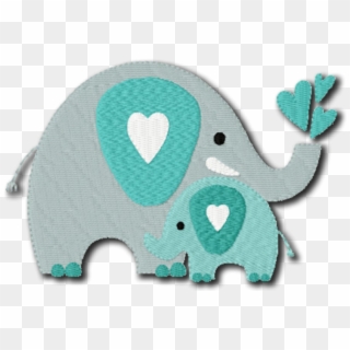 #teal #elephant #animals #babyshower #baby #decoration - Indian Elephant Clipart
