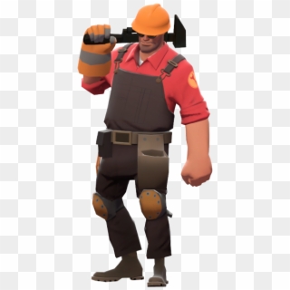 Tf2 Engineer T Pose Clipart