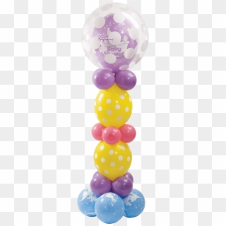 Baby Shower Elephant Column - Balloon Clipart