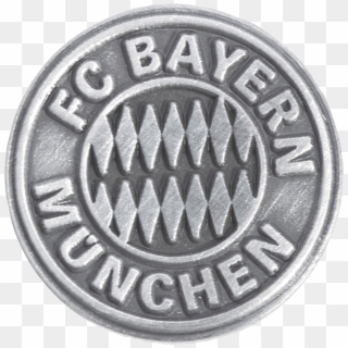 Fc Bayern M&252nchen Emblem Silver Pin Badge 06 X - Bayern Munich Clipart