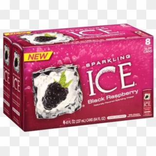 Sparkling Ice Black Raspberry Sparkling Water - Sparkling Ice Drink Cans Clipart