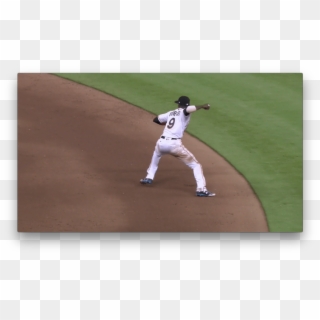 Dee Gordon Starting Double Play - Pitcher Clipart