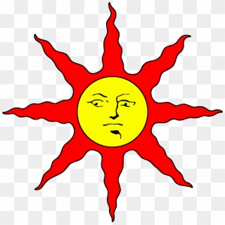 Here Is A Logo, - Dark Souls Solaire Sun Clipart