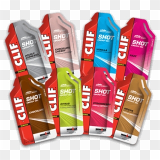 Clif Shot Energy Gel Variety 16-pack Packaging - Clif Gel Clipart