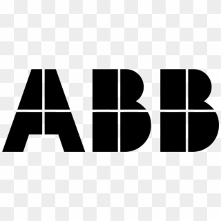 Abb Logo Black And White - Abb Ltd Clipart