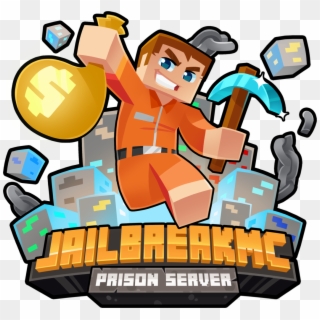 Minecraft Prison Server Logo Clipart