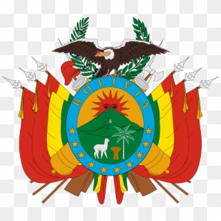 National Symbols Of Colombia - Bolivia Emblem Clipart