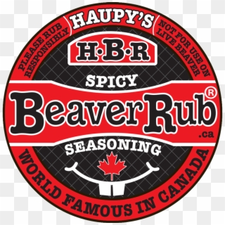 Beaver Rub - Spicy - Emblem Clipart