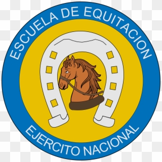 Escudo Equitacion Del Ejercito De Colombia - Bottled Water Free Day Clipart