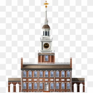 Ball State Bell Tower Png - Independence Hall Png Clipart