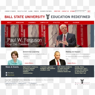 Ball State University Competitors, Revenue And Employees - Ball State University Clipart