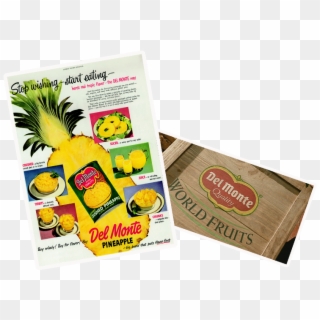 Introduction Of Del Monte Gold® Extra Sweet Pineapplethe - Flyer Clipart