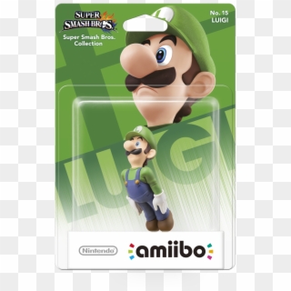 Amiibo Imágenes - Super Smash Bros Luigi Amiibo Clipart