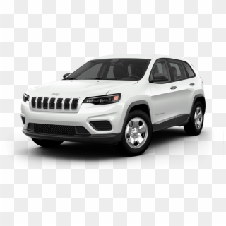 2019 Jeep Cherokee Overland Pearl White Clipart