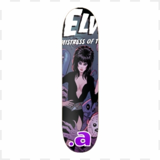 Elvira Shop Deck - Skateboard Deck Clipart
