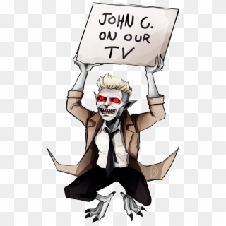 Here's Johnny - Cartoon Clipart