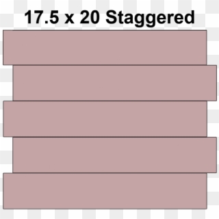 5 X 20" Staggered Pallet - 2011 Calendar Clipart