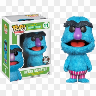 Pop Figure Sesame Street Herry Monster *specialty* - Herry Monster Funko Pop Clipart