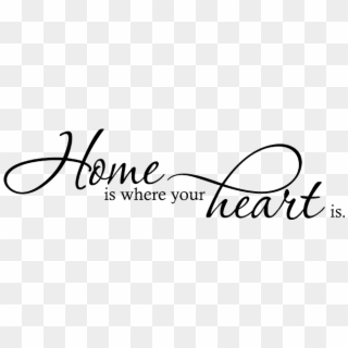 Review In Detroit 67 Home Is Where The Heart And - Calligraphy Clipart