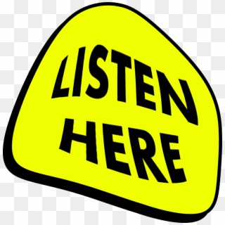 Click To Listen Clipart