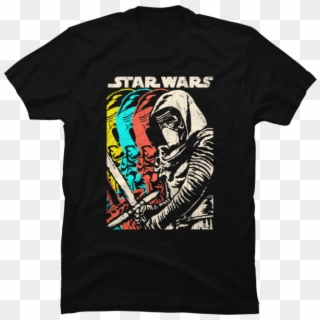 Shadows Of Kylo Ren Shadows Of Kylo Ren $26 By Starwars - Iron Reagan Crossover Ministry Shirt Clipart