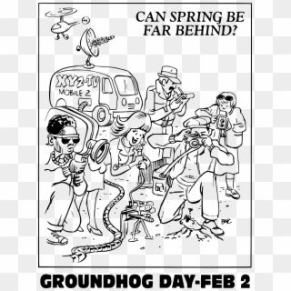 Groundhog Day - Groundhog Day Clip Art - Png Download