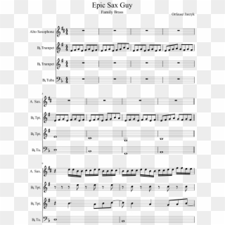 Little Fugue In G Minor Alto Sax Sheet Music Clipart