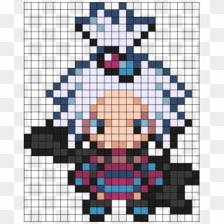 Roxie Pokemon Gym Leader - De Link En Pixel Art Clipart