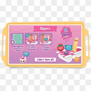 Num Noms Snackables Collectible Dippers, Collect Them - Num Noms Snackables Dippers Clipart