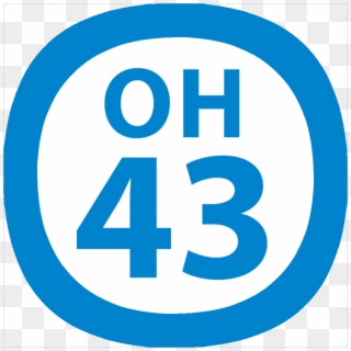Oh-43 Station Number - Democratic Party D Logo Clipart
