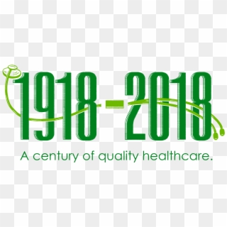 1918-2018 A Century Of Quality Healthcare - Calligraphy Clipart