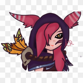 Xayah Champ From By - Cartoon Clipart