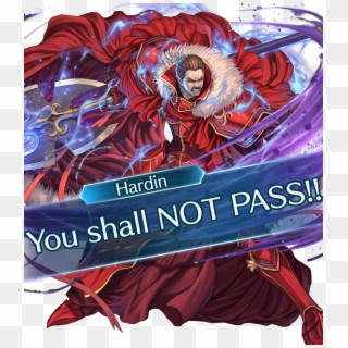 Fallen Hardin Saying “you Shall Not Pass” In His Attack - 暗黒 皇帝 ハーディン Clipart