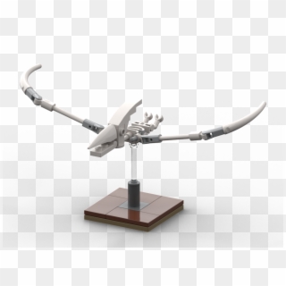 Fossil Pteranodon3 - Scale Model Clipart